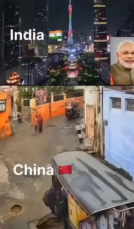 这是三哥贴出来的中印对比哦[笑着哭]广州的兄弟们，不打算发个声吗？