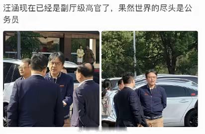 汪涵现在已经副厅级了吗？