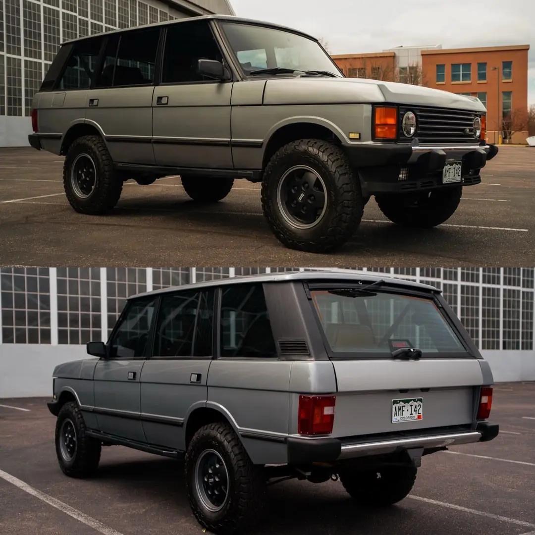 这台1995年款路虎RangeRoverCountyClassicLW