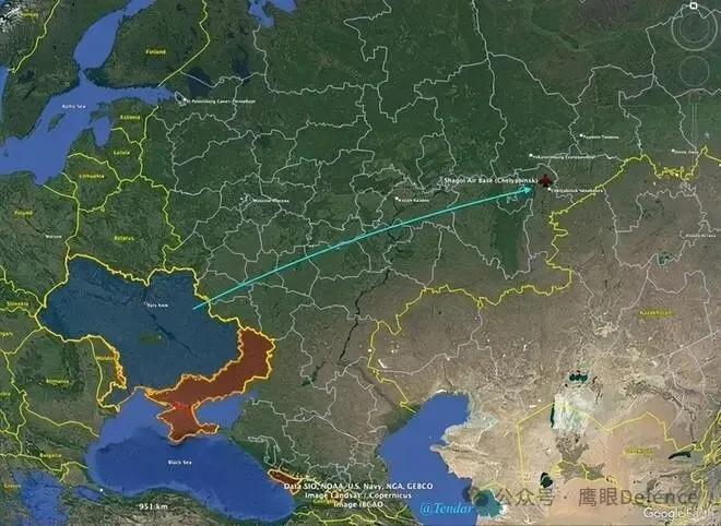 昨天看到的信息，乌克兰特种部队于4月25日袭击了距离前线约1700千米的车里雅宾