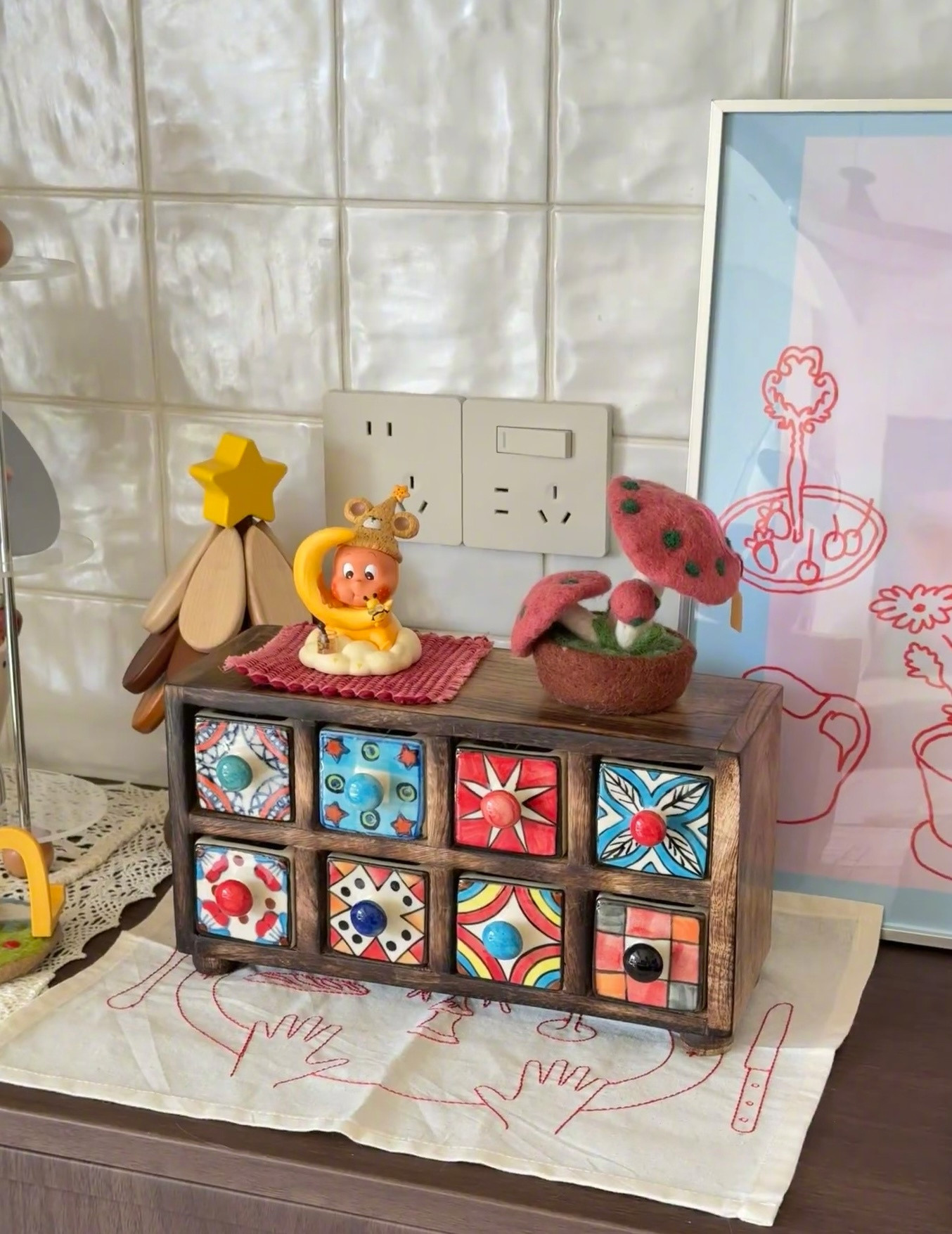 最近新发现的一个有意思的小柜子家居美学生活时尚时尚生活颜值和功能双在线！放点发