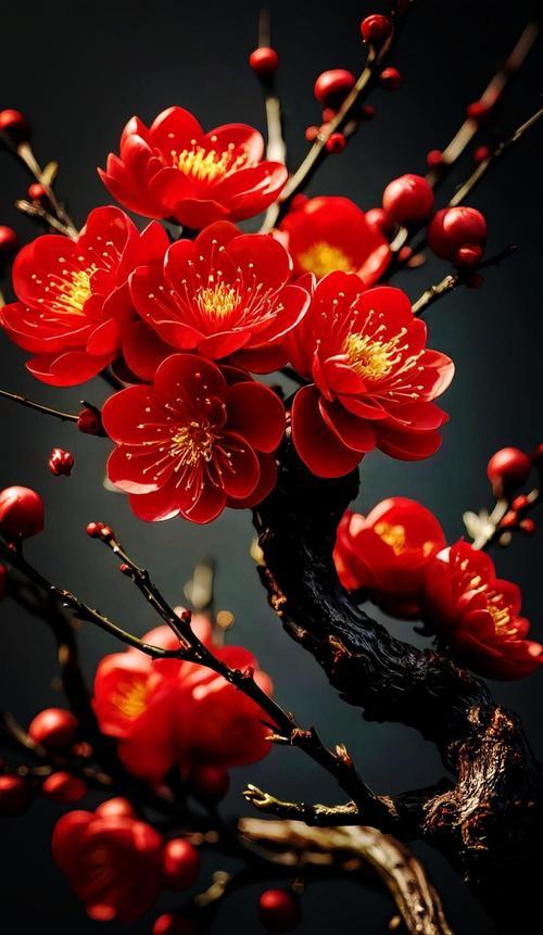 续诗尾句春有桃花斗芬芳，夏有荷花艳满塘。秋有菊范伴明月，续尾句冬雪梅花