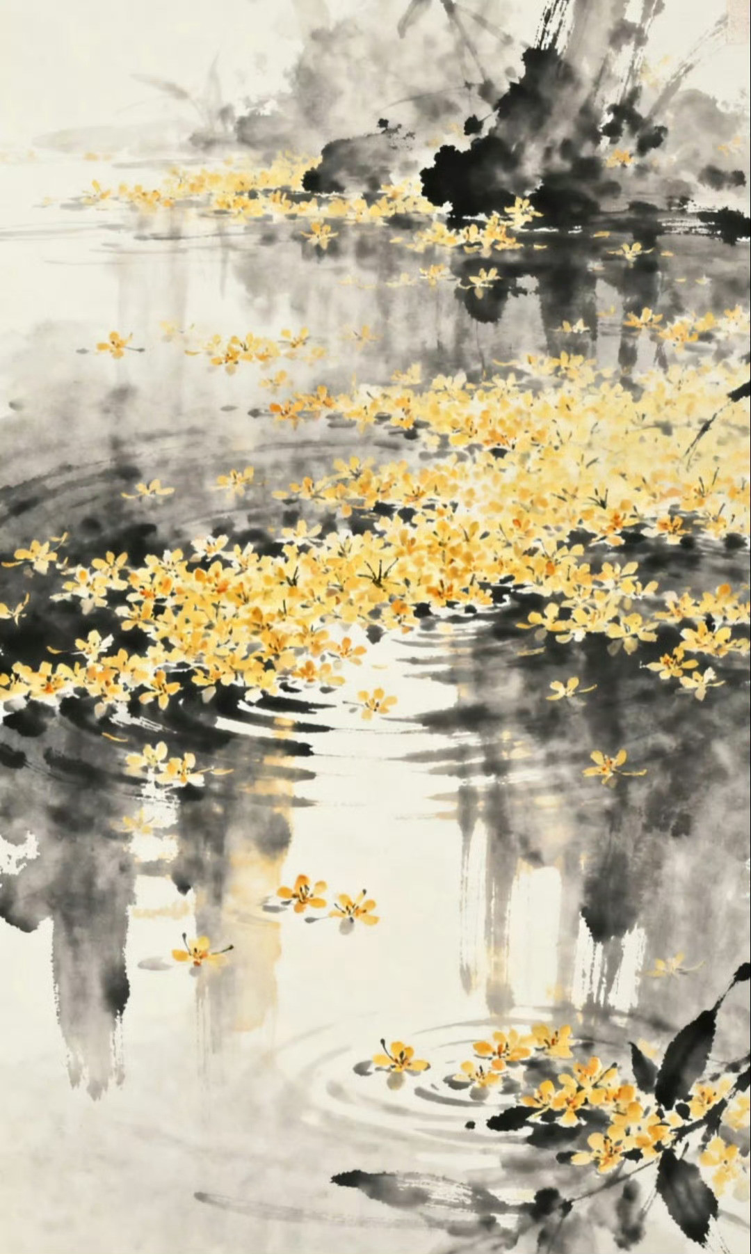 “人闲桂花落…”​​​​