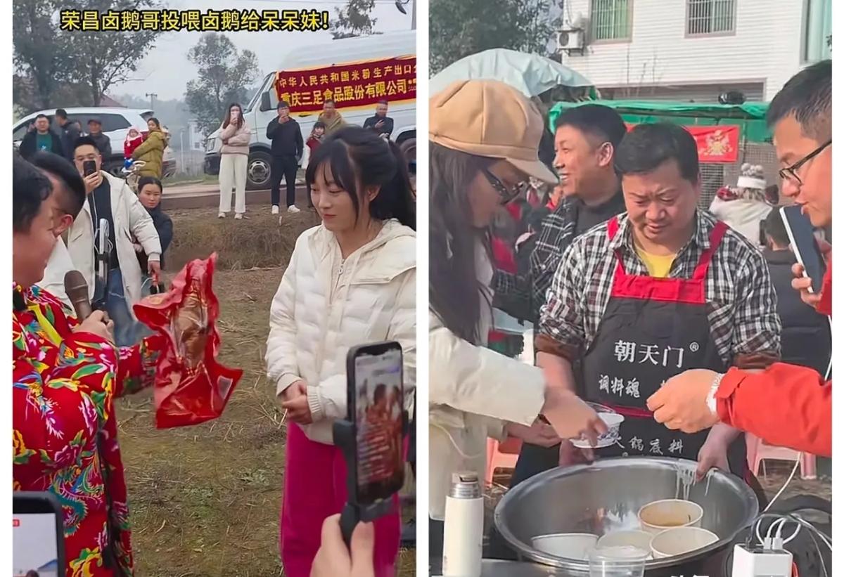 卤鹅哥给所有网红上了一课，你可以去蹭流量，但是该干的事一件不少干。呆呆的