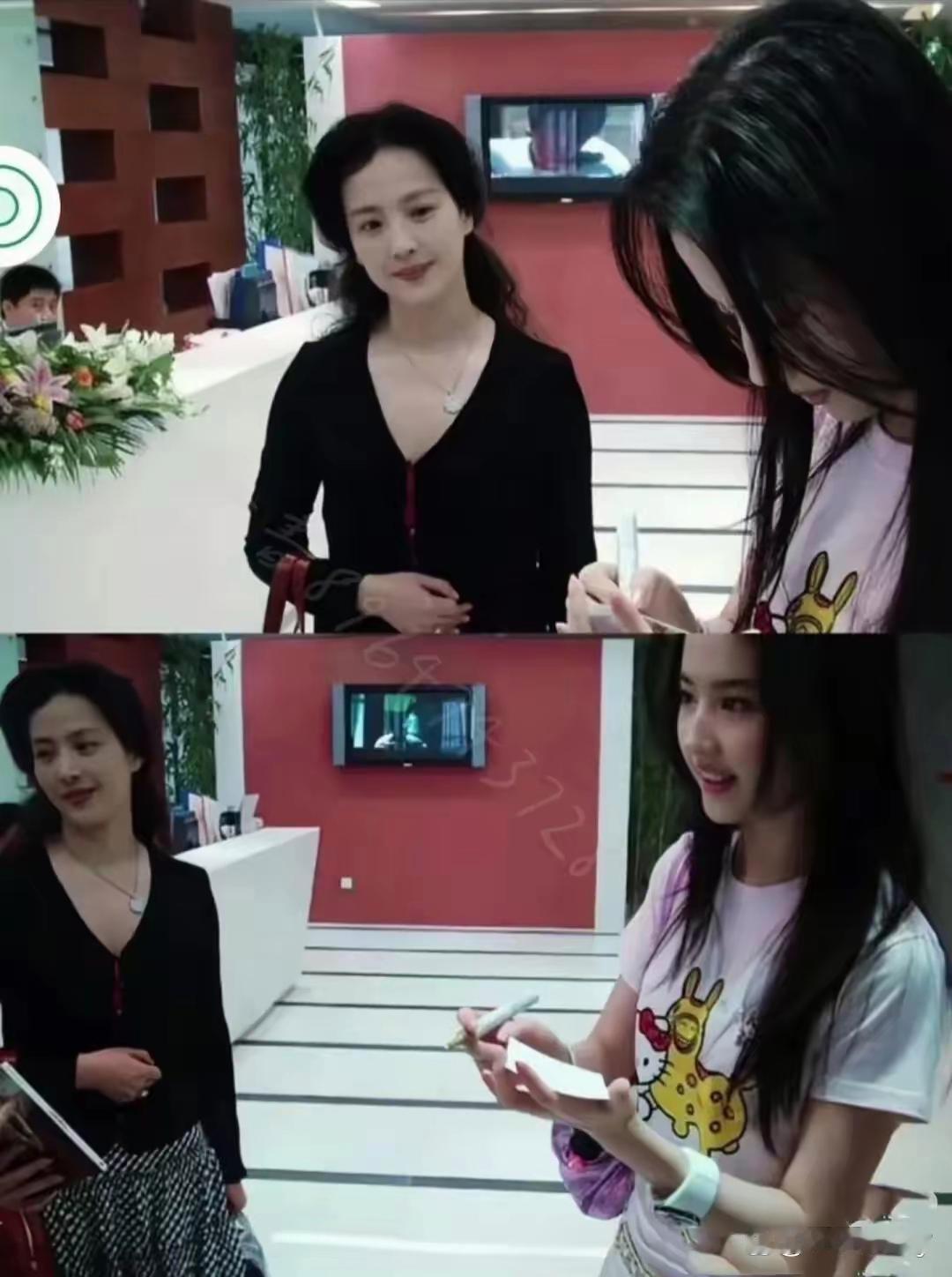 刘亦菲妈妈真是绝代佳人​​​