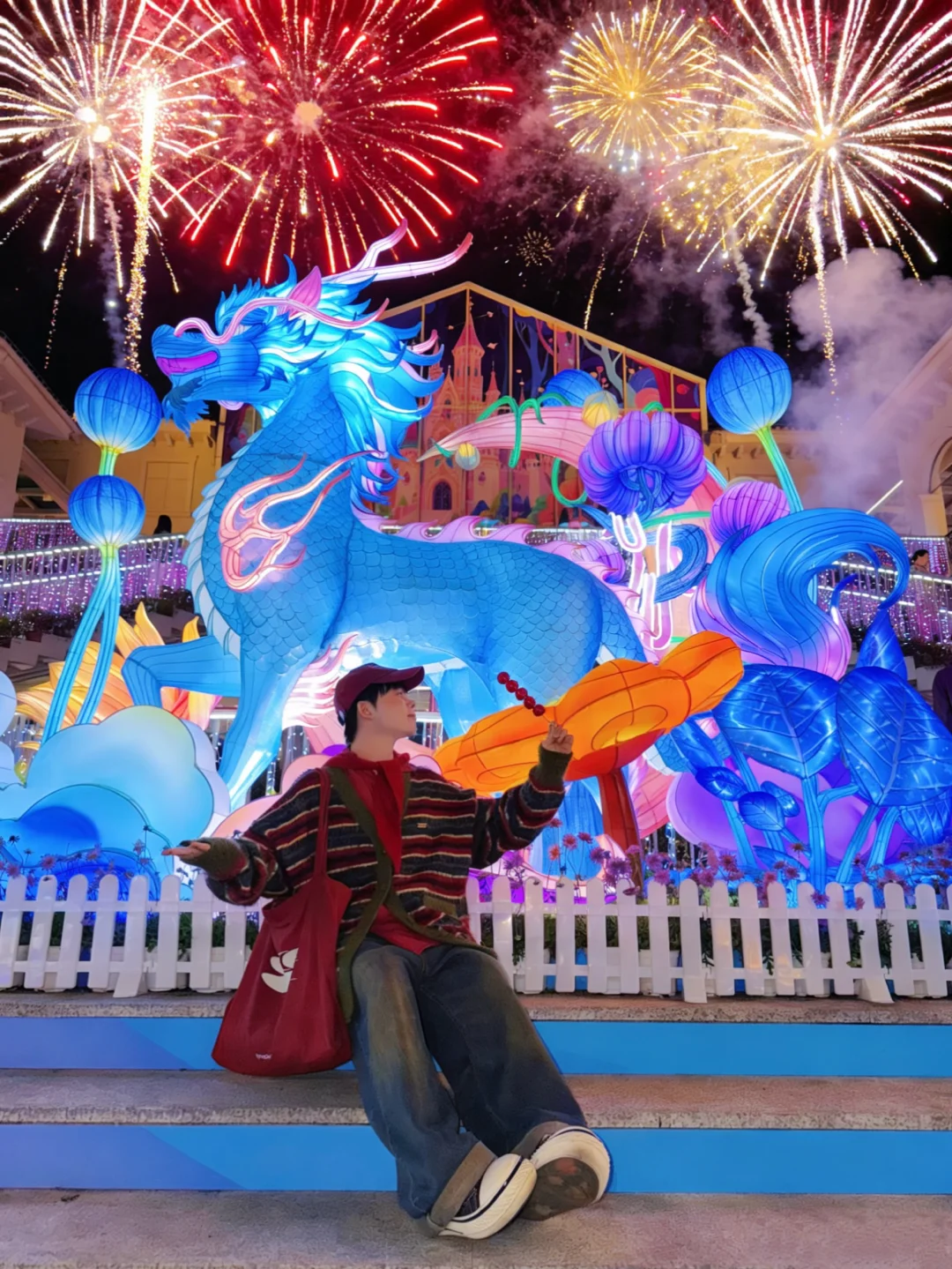 广州免费新年灯会太惊艳了！拍到人生照片！🎇