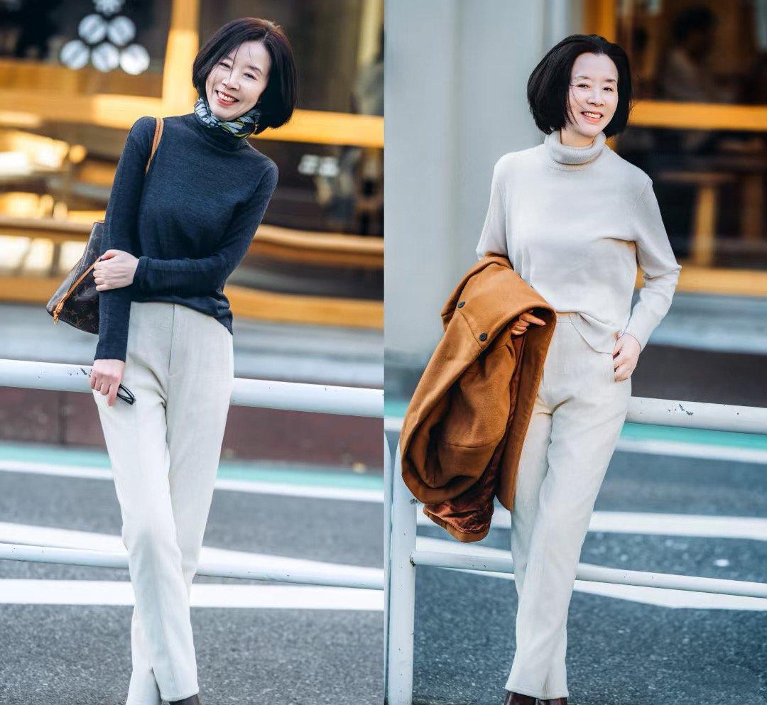 五六十岁的女性穿搭自有智慧此般年纪不必装老得体大方穿衣勿油腻摒弃