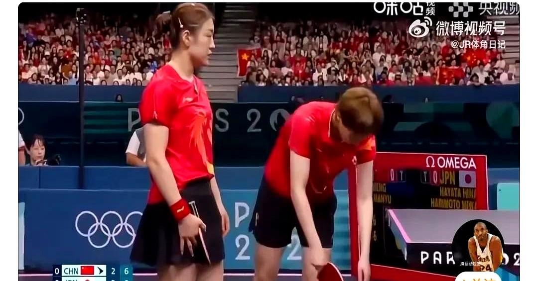 重温莎梦昱三姐妹的乒乓大战，还是看得热血沸腾！东京到巴黎，莎莎两次2-4输大梦；