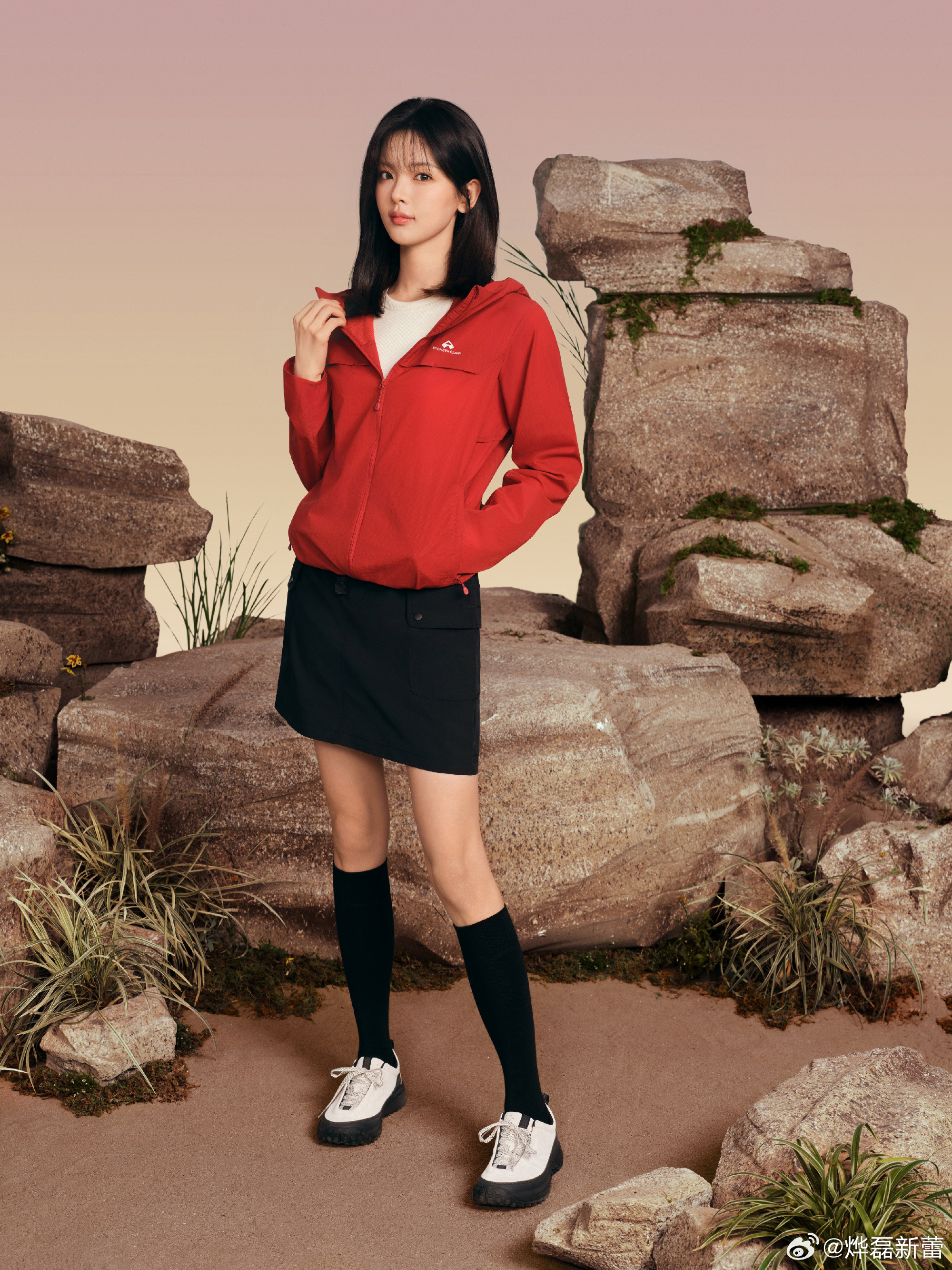 杨超越拓路者防晒代言人超越期待真实则美杨超越的真实美特质就是自然的外貌与气质