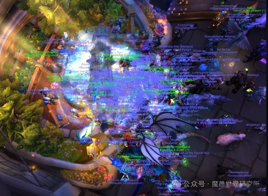 魔兽美服首日盛况！玩家蜂拥抢房，热门地块成香饽饽！抢热门地块成了玩家们上线后第一