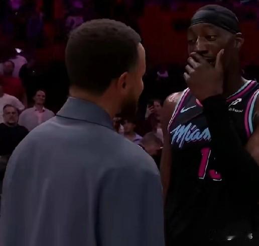 值得尊重！阿德巴约谈库里：“赛后跟库里聊了一会，感觉不错。”“库里是那种