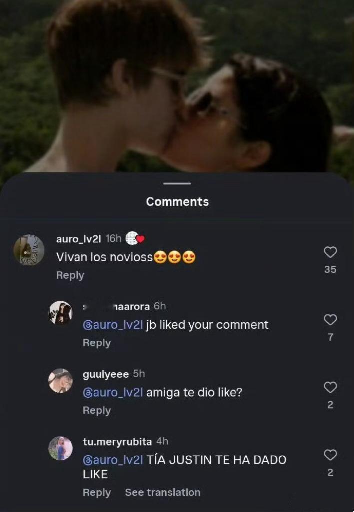 欧美八卦新闻，“北美意难忘”又开始了！据报道贾斯汀·比伯突然点赞了一条粉丝在他