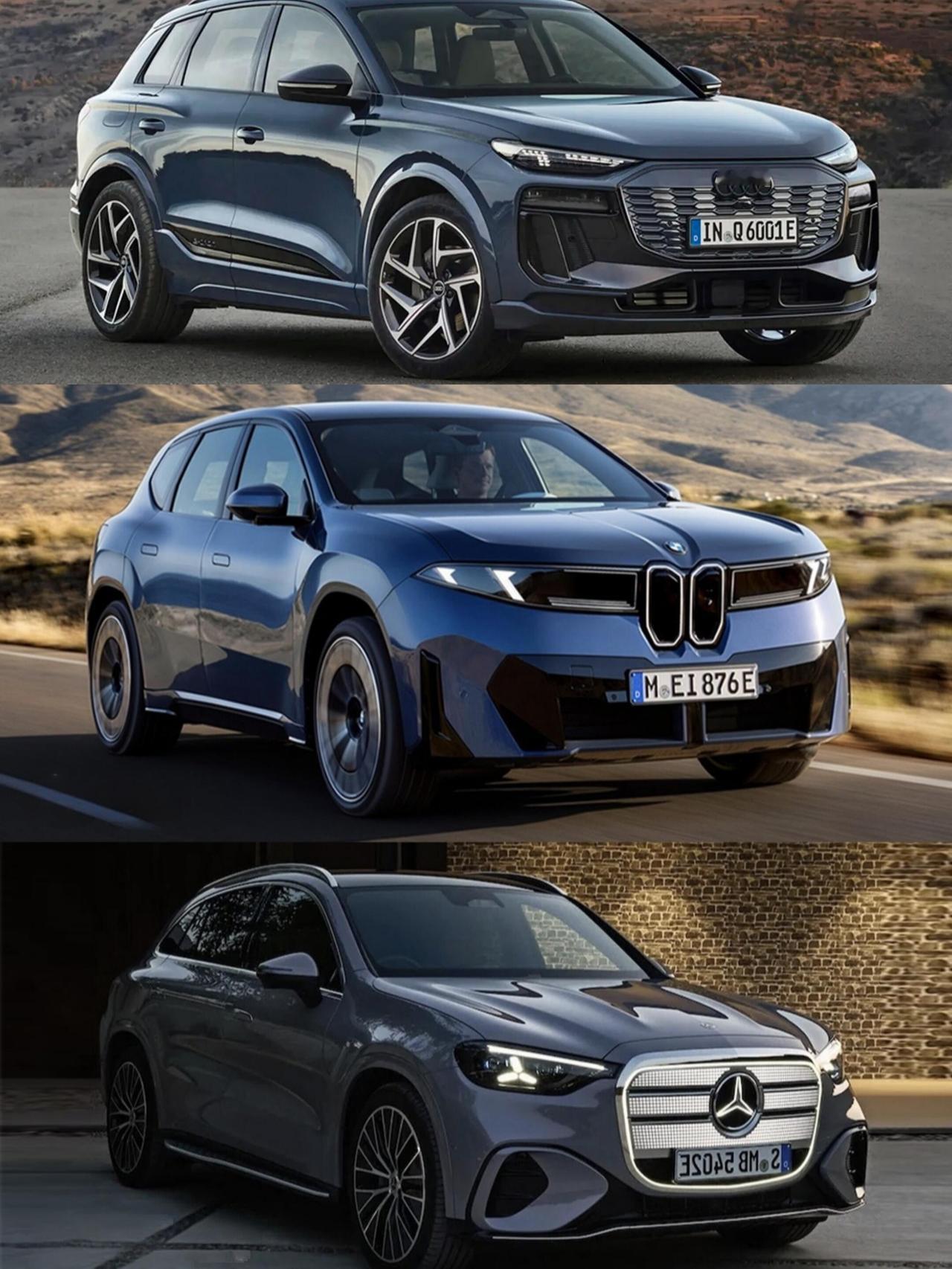 BBA下一代SUV设计语言,谁更能打?BBA的下一代SUV设计基本定型,预计