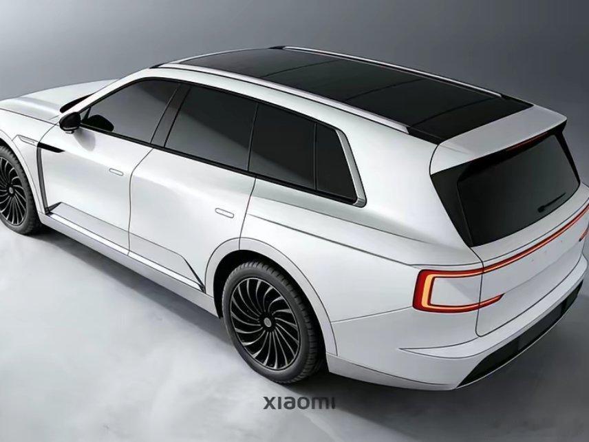 小米大型suvYU9预览结合小米元素，突出大型suv的体量感，设计出来了个人风格