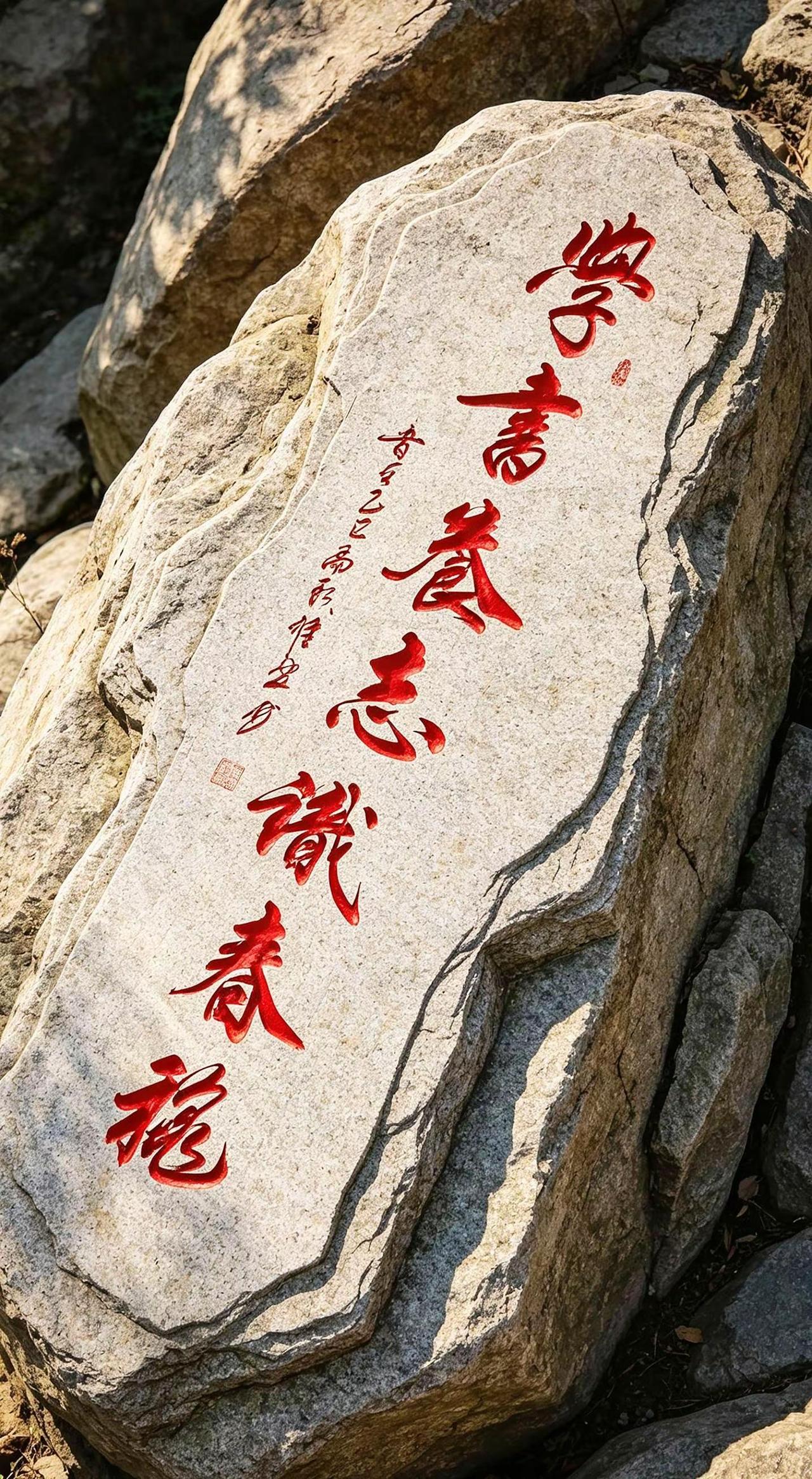 维安原创书法作品。书法中的经典传承书法与石刻