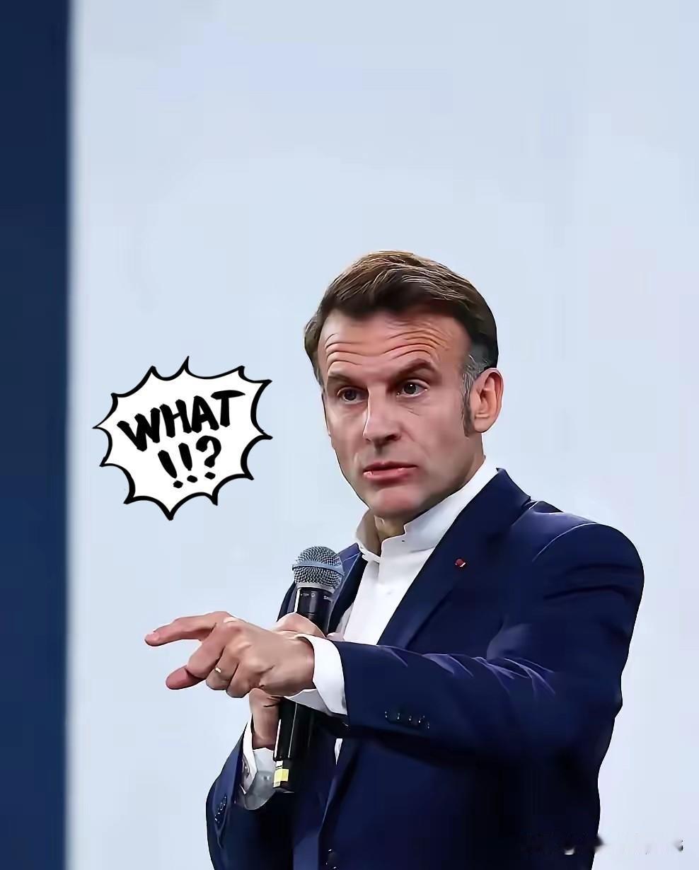 美国意想不到！刚从中国回来的马克龙，立马翻脸不认账。他急匆匆站出来说：“我没说