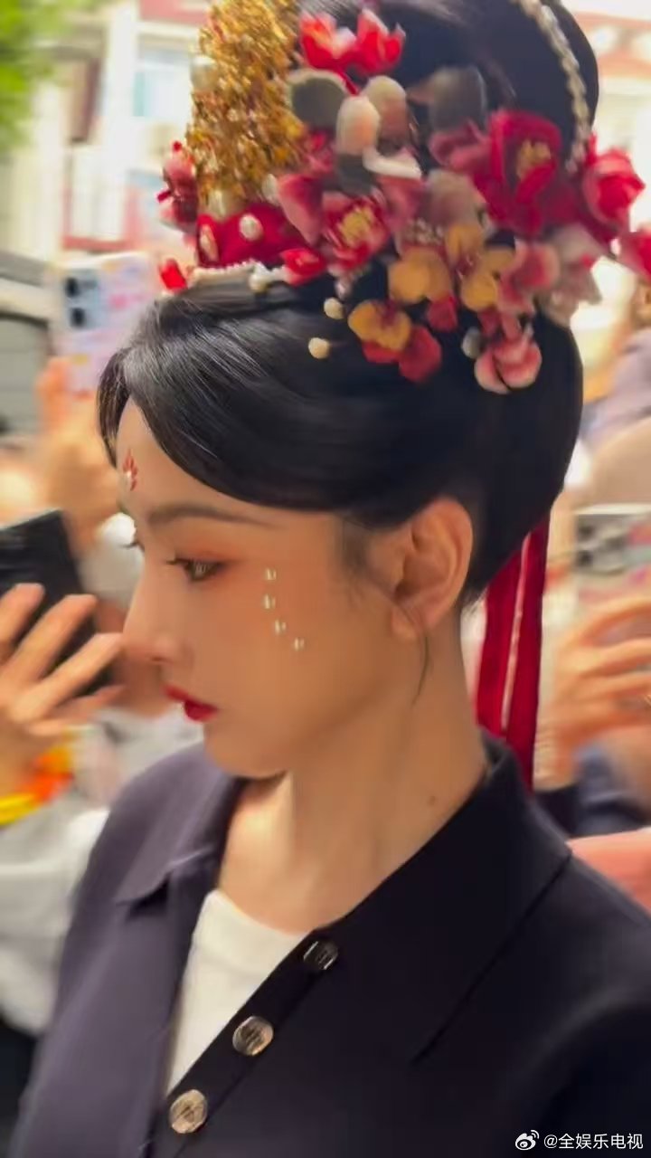 宋祖儿司宫令大婚路透宋祖儿司宫令吴蒖蒖大婚造型宋祖儿《司宫令》吴蒖蒖大婚造型路