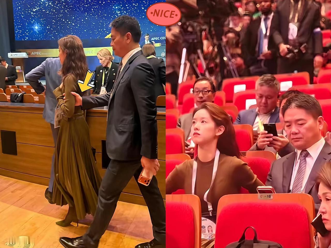 一夜醒来，章泽天再也坐不住了！她万万没有想到，这次陪刘强东参加活动刘强东