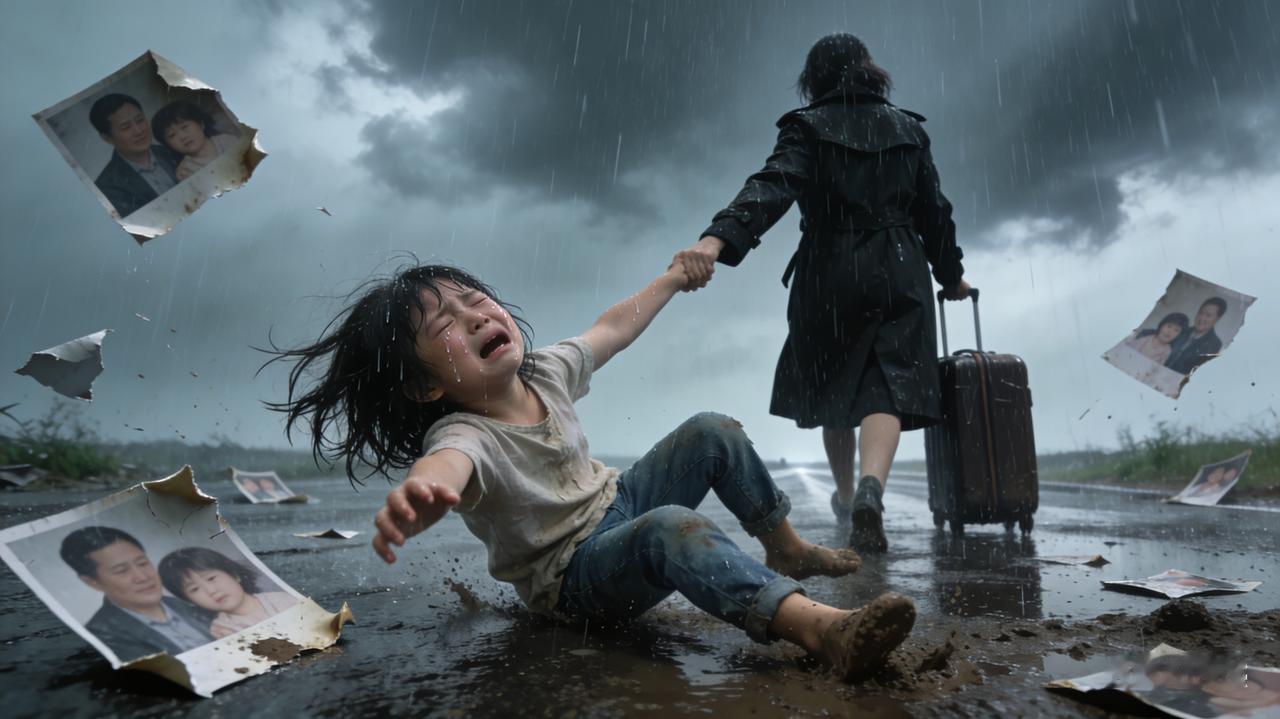 离异家庭悲剧：女儿追妈妈晕倒，心源性休克致命痛心！妈妈为惩罚前夫将女儿丢弃，9