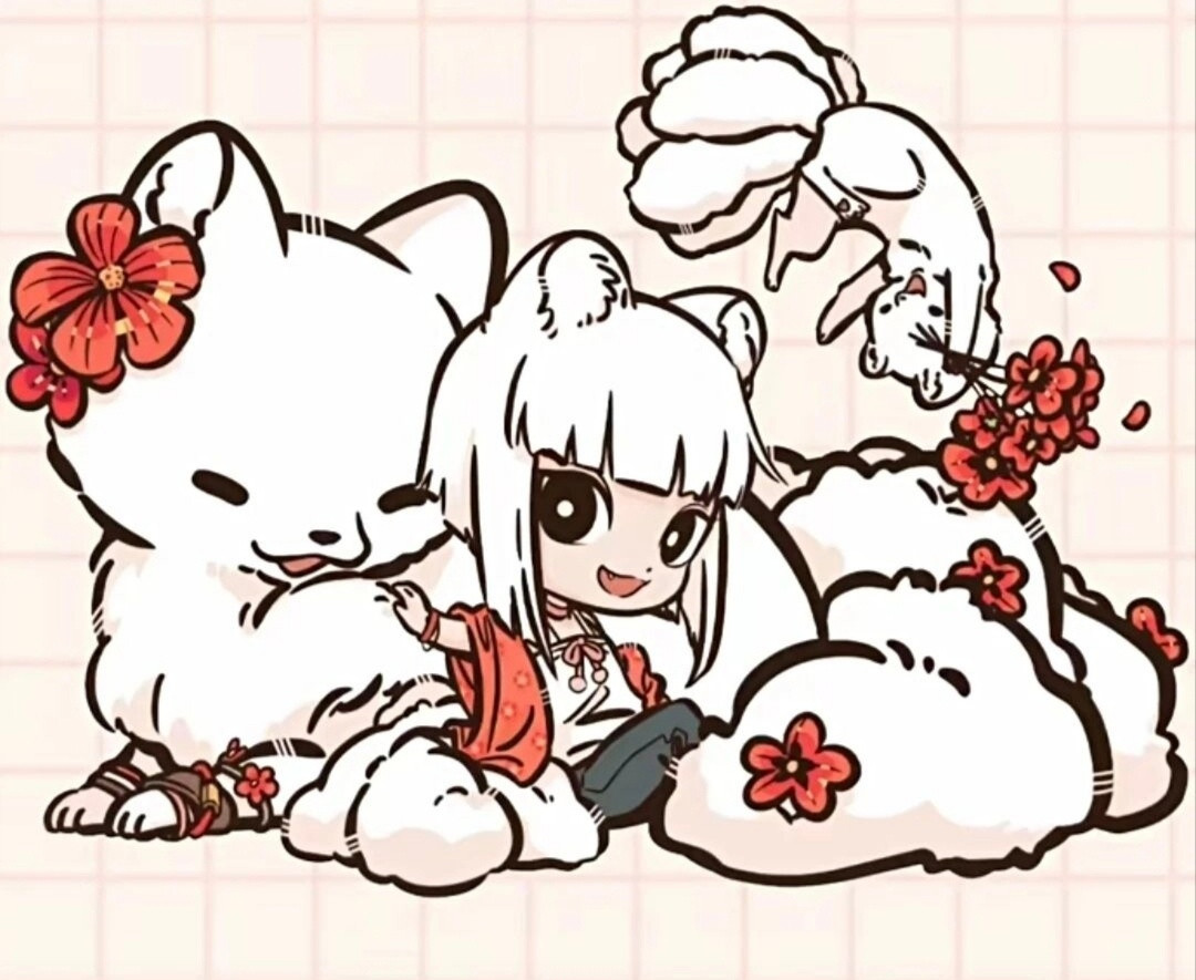 动漫次元新星计划非人哉﻿Q版神仙和他们的本体，好可爱！