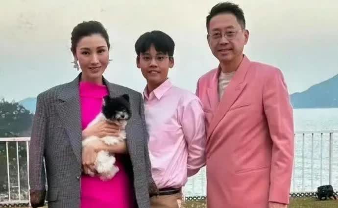 李嘉欣本身就是中了基因彩票，他儿子这种相貌完美融合李嘉欣和许晋亨的相貌，