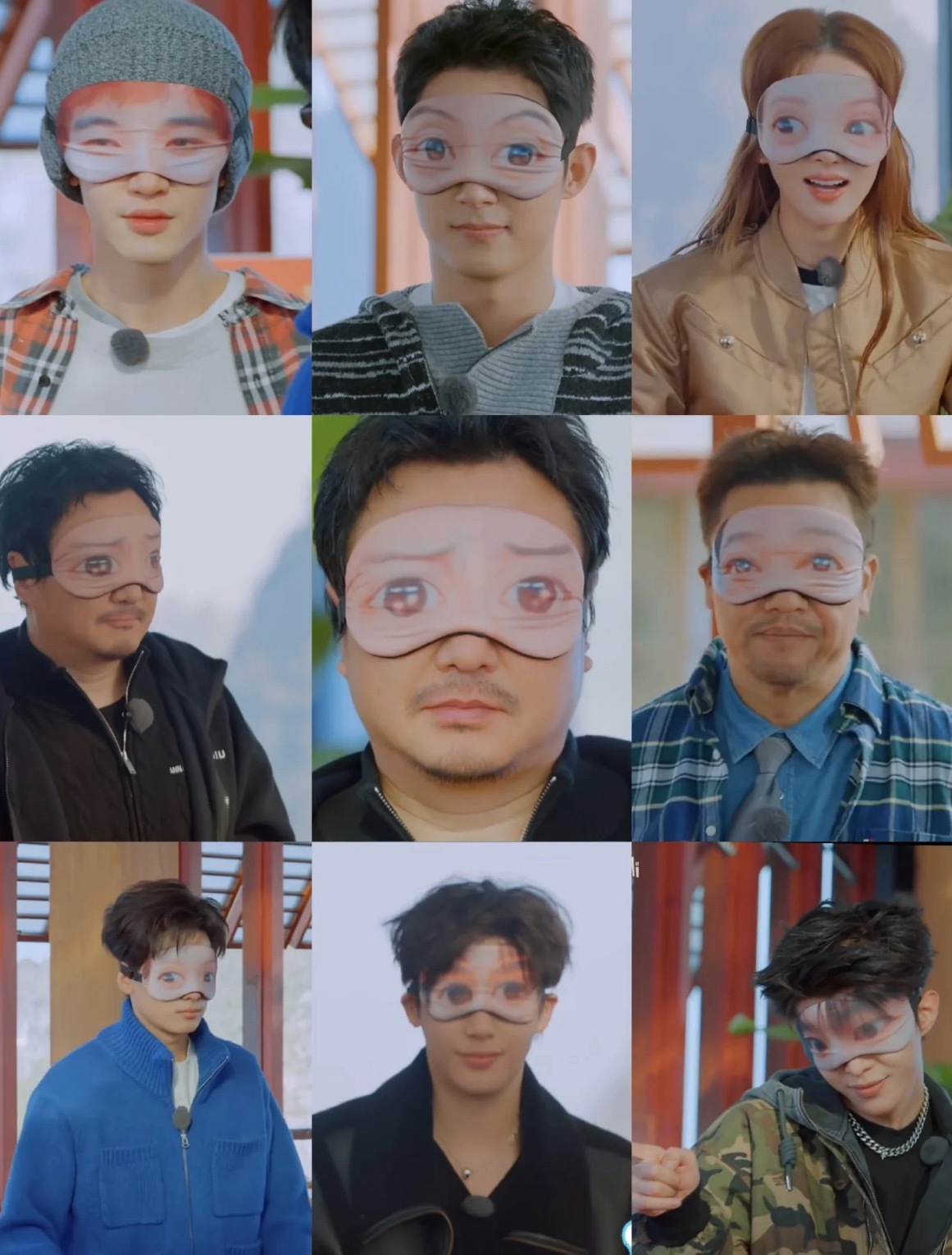 请选择你的大聪明这个眼罩有力地证明了原配就是最好的哈哈哈哈哈！你看你有几分像从前