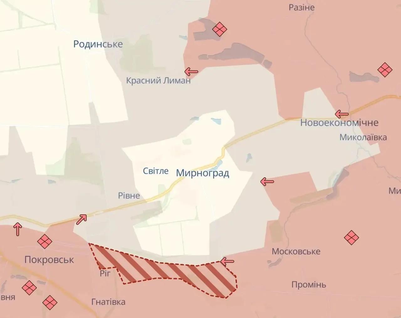 乌军总司令希尔斯基声称，在波克罗夫斯克（红军城）和米尔诺格勒（季米特洛夫），“局