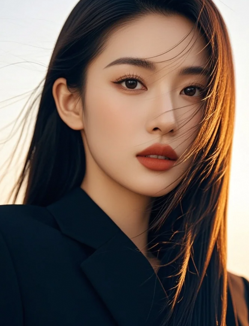 描绘中国美女的时尚与庄雅