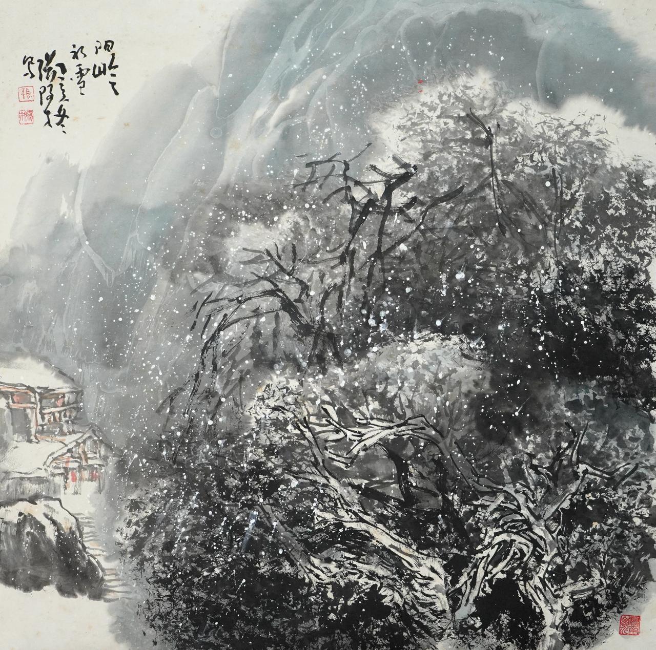 名家评述：张际才作品的妙处在于润。张际才作品的妙处，并不在于湿，而在于润，我