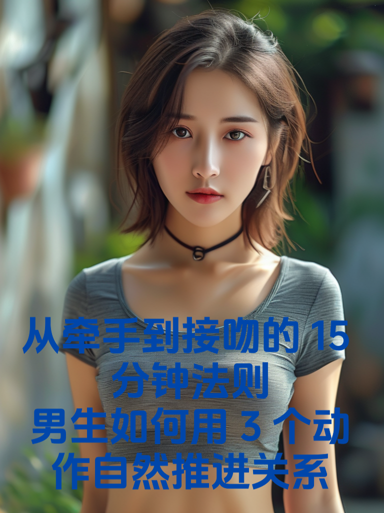 从牵手到接吻的15分钟法则：男生如何用3个动作自然推进关系