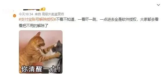 支付宝解除授权上热搜…