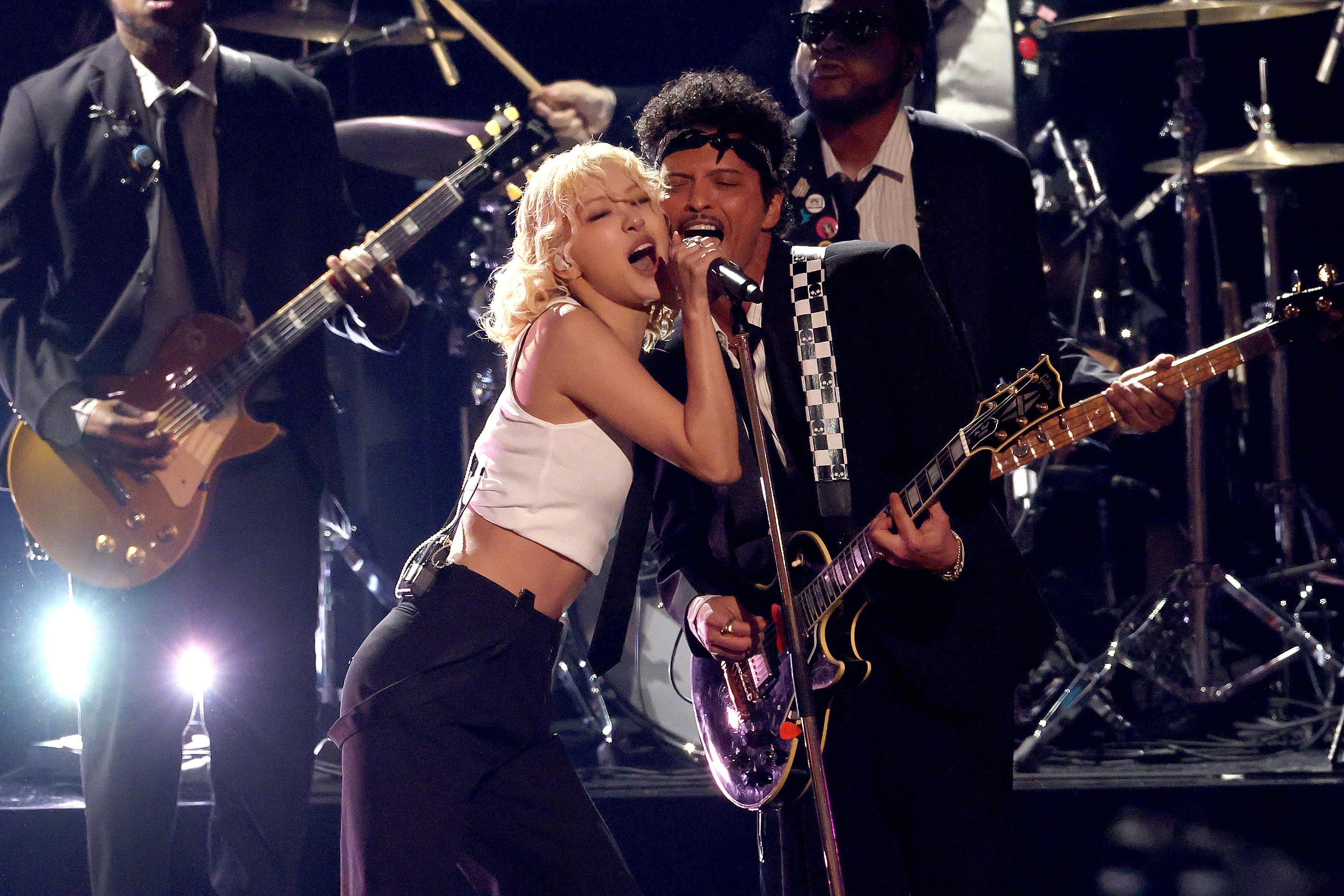 第68届格莱美奖颁奖典礼内场花絮🍃🌸。歌手ROSÉ朴彩英内场和party