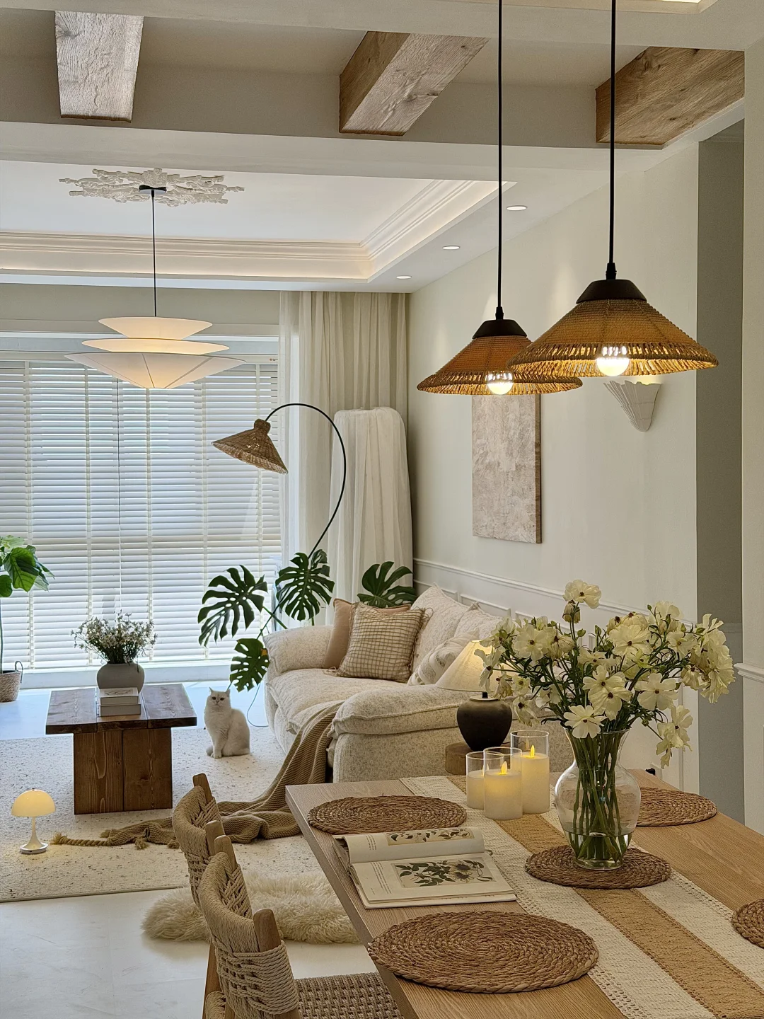 谁懂啊！真的好喜欢我的法式自然风小家🪴