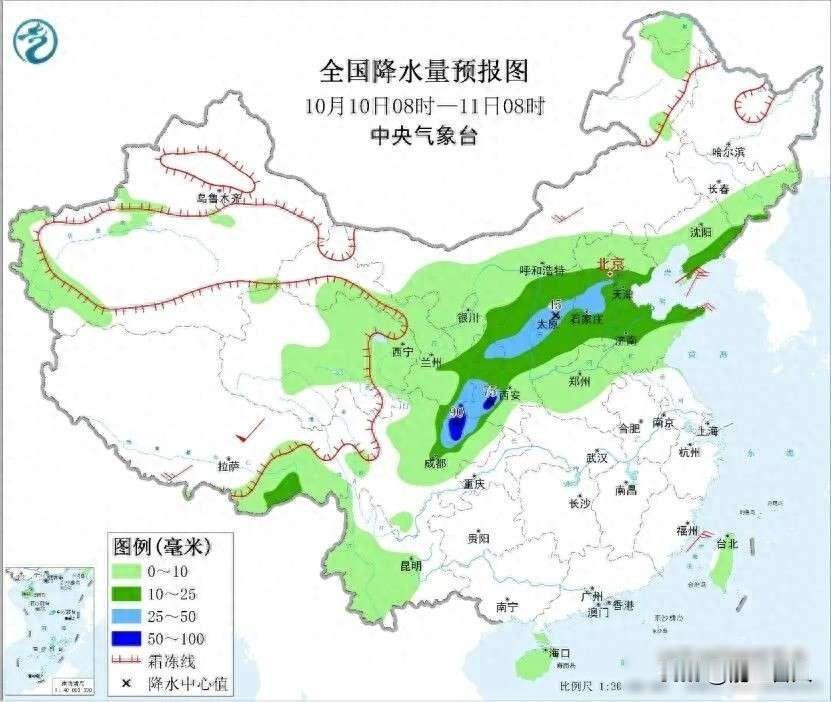 冷空气南下，四川暴雨连环炸，预警为啥没人当回事？10月11号，四川盆地突然变