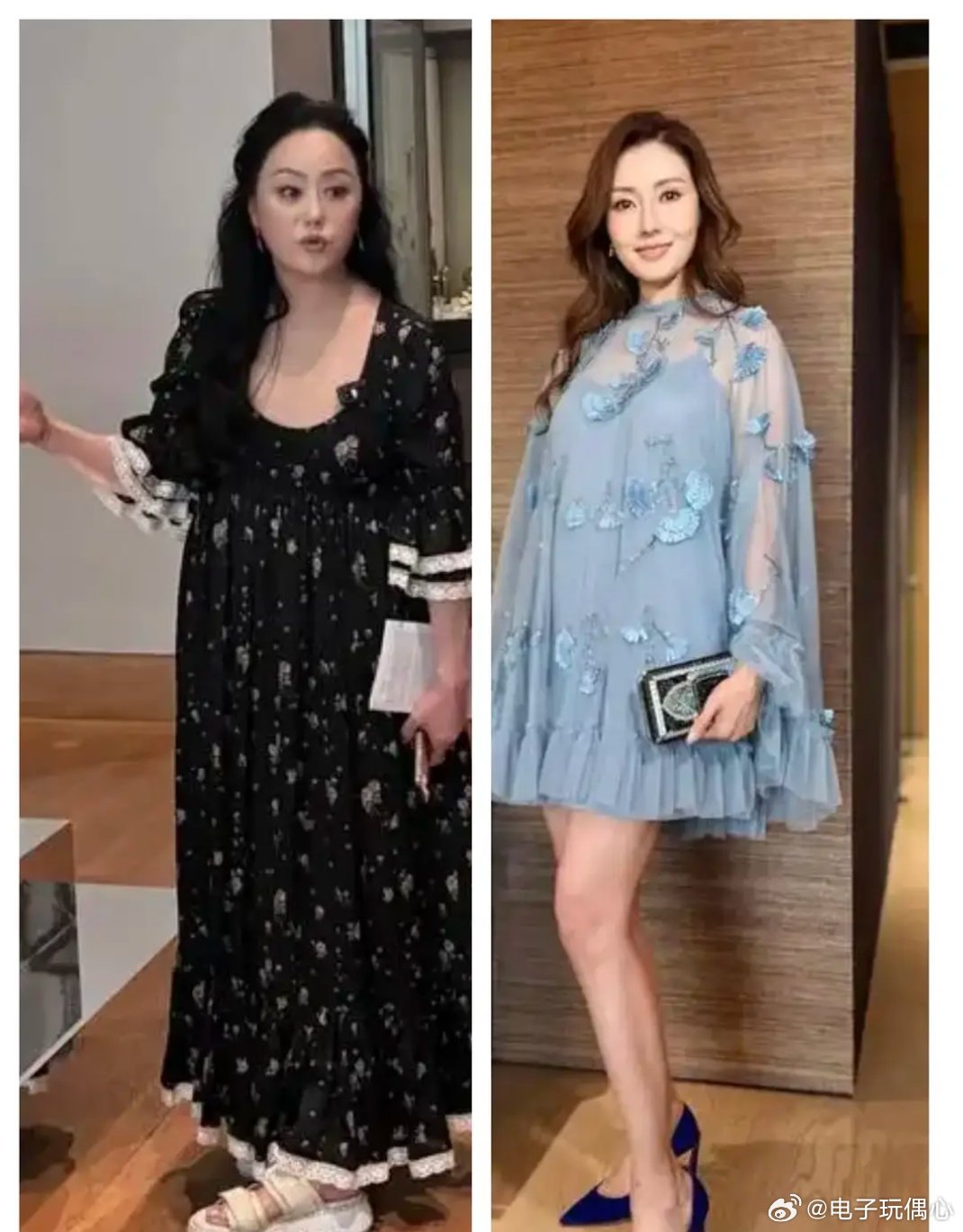 看了李嘉欣再看章小蕙，才知道会打扮与不会打扮的女人，差距多大