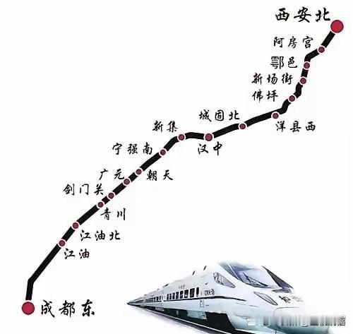 西成高铁最大的遗憾就是没有预留提速到350公里的空间，现在想提速也没办法。西安到