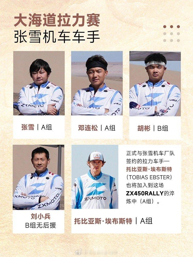 张雪机车老板张雪将亲自骑着ZXMOTO450Rally参加大海道拉力比赛。有这样热爱摩托的老板，何愁