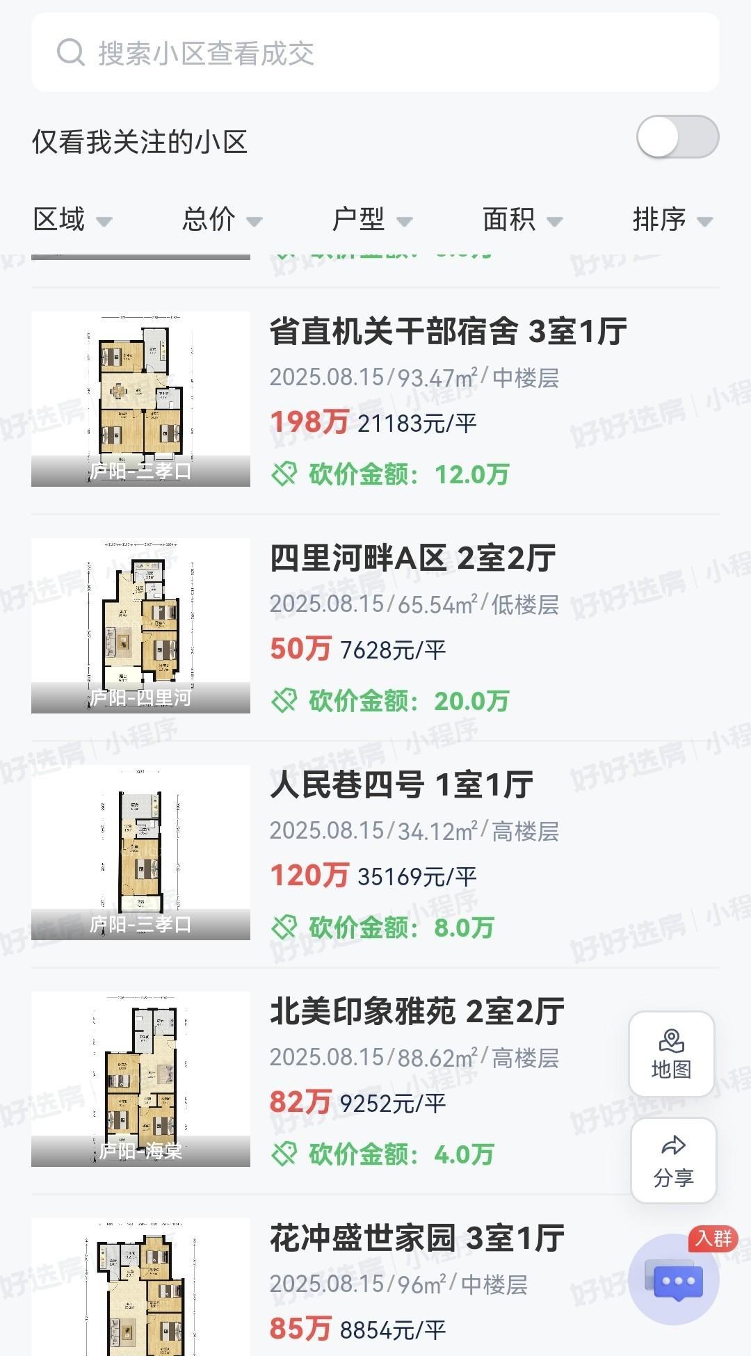 合肥二手房成交量多的，还是滨湖新区和肥西的。滨湖因为环境的确不错，价格低。肥西因
