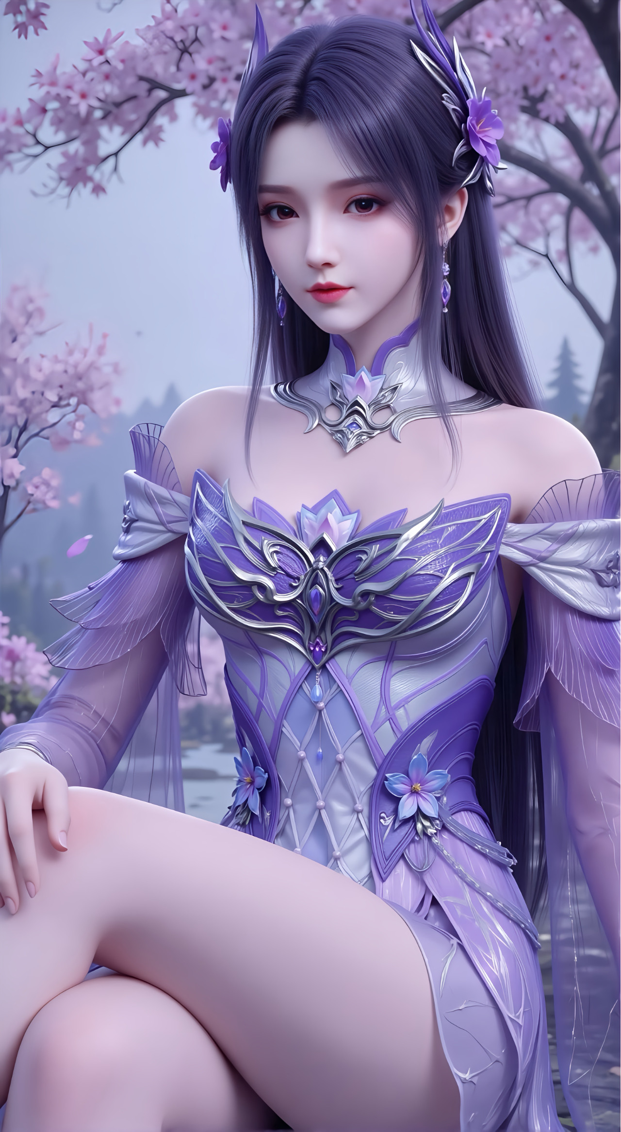 斗破苍穹小医仙【精美壁纸】有一种大家闺秀的气质，好喜欢！​​​