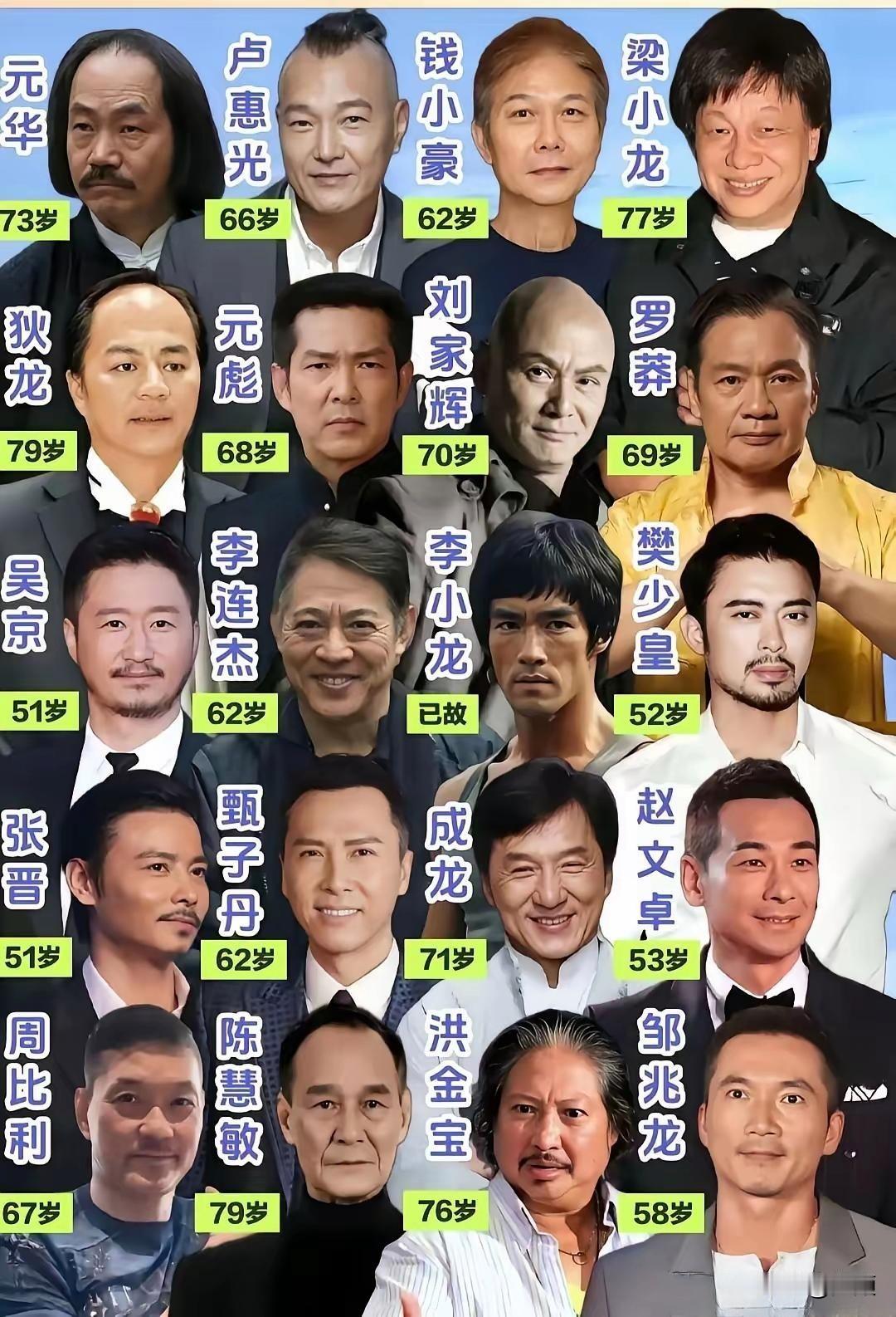 华语武打明星真功夫盘点：谁是实战天花板？这些荧幕硬汉有的是武术科班出身，有的是