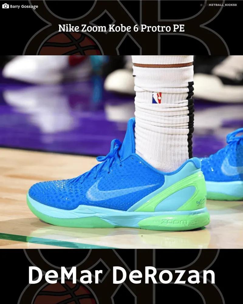 【科比传奇永存🏀致敬经典：德罗赞的上季科比战靴回顾✨】海外知名球鞋媒体Bas