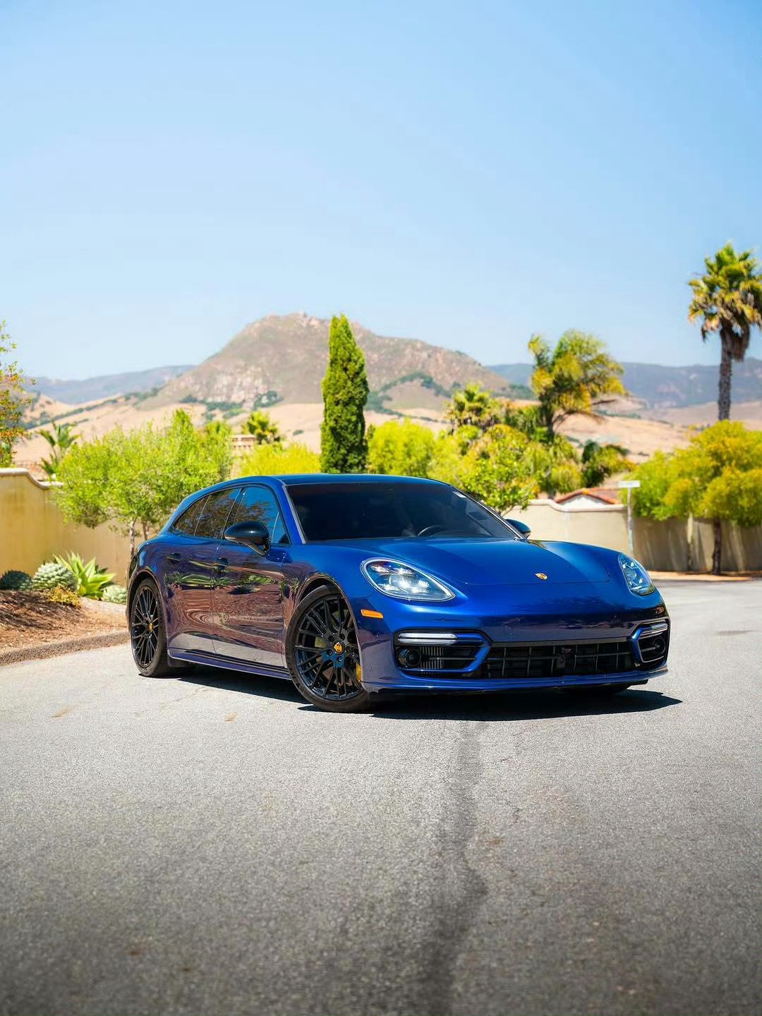 保时捷PanameraTurboSSportTurismo💙💙