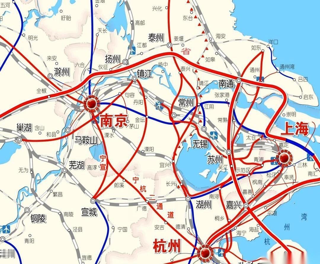 宁宣高铁的规划图一盖章，很多宣城和高淳人的长途大巴车票，差不多就可以准备扔了。