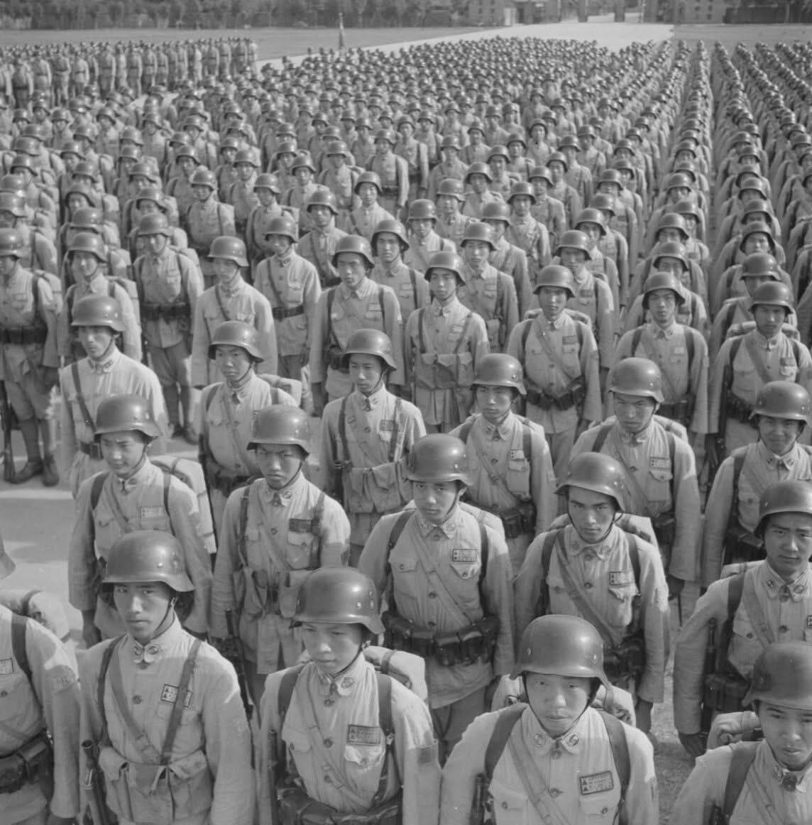 1944年成都黄埔军校阅兵仪式历史知识​​​