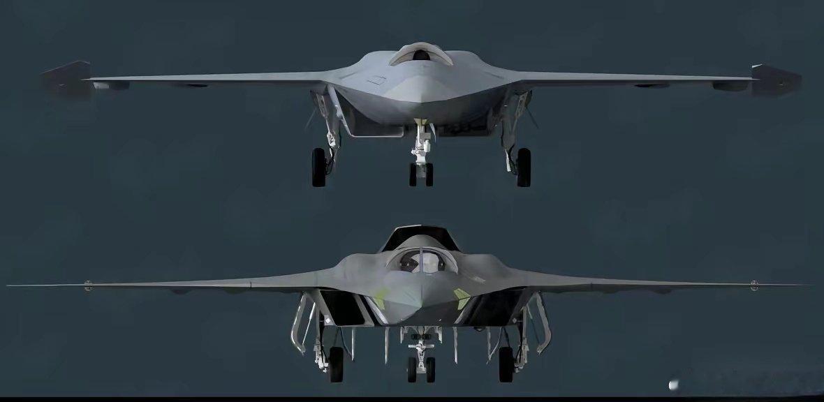 北方六代歼50从这个角度看，比南方六代歼36还好看。如果是美国先试飞六代机，那么