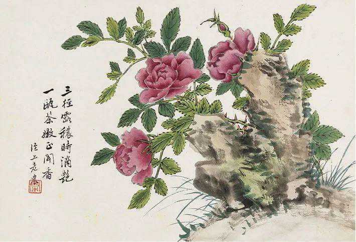 董棨，清代画家，字石农，又号梅溪老农，秀水（今浙江嘉兴）人。涵子。花卉翎毛得方熏