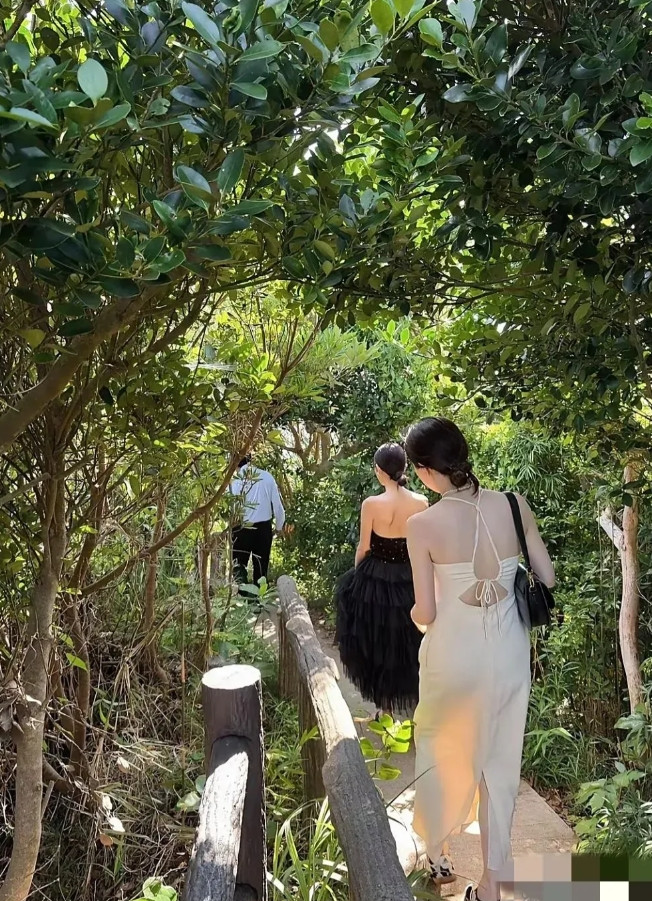 这样穿搭爬山，不会被蚊子叮吗？小姐姐心真大啊。[吐舌头咯][吐舌头咯][吐舌头咯