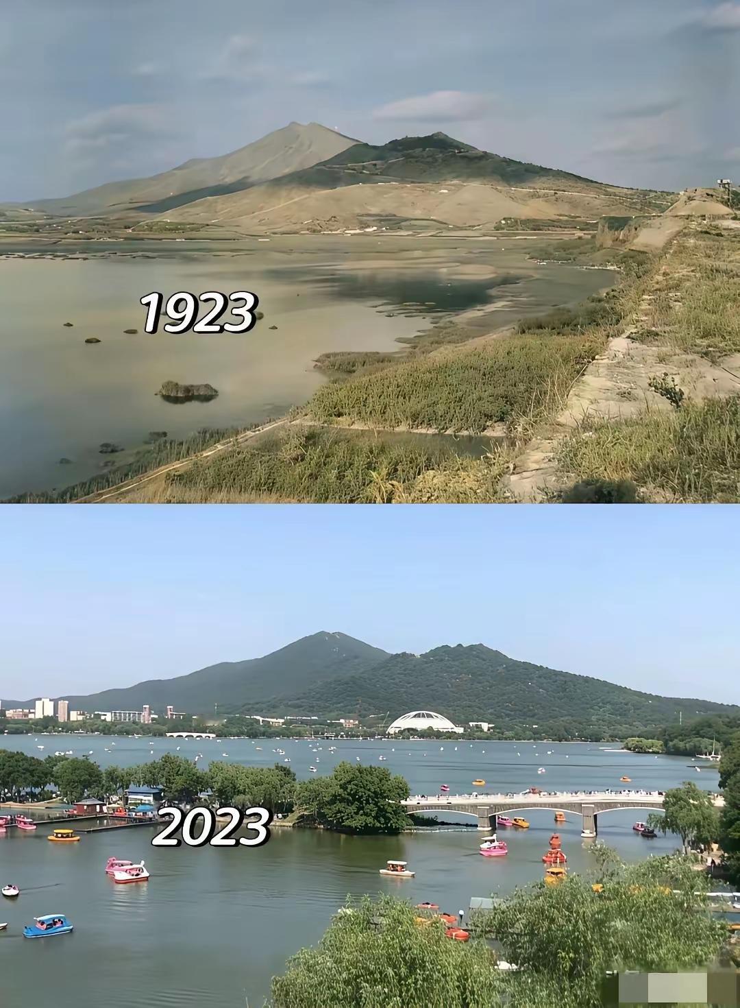 问一下大家，上面的图片是杭州西湖吗？🈶没有认识的！帮忙解答一下疑惑？之前🈶去