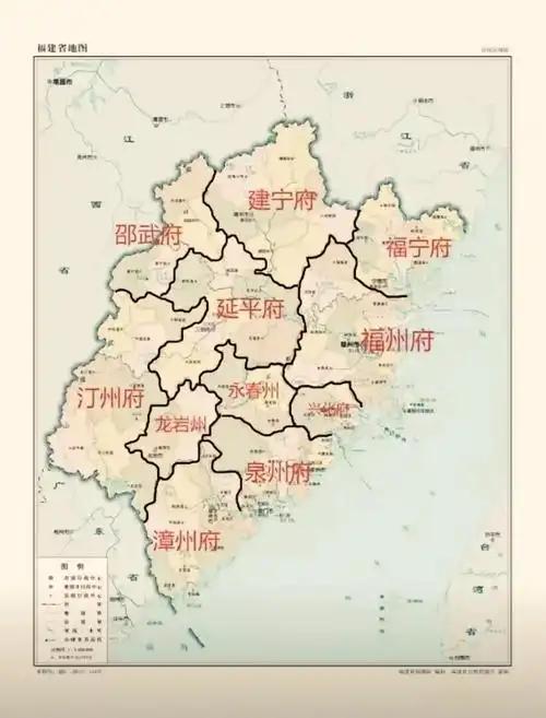 古代九府二州，今天九个市，福建行政区划的前世今生。厦门，今天福建经济最强的城