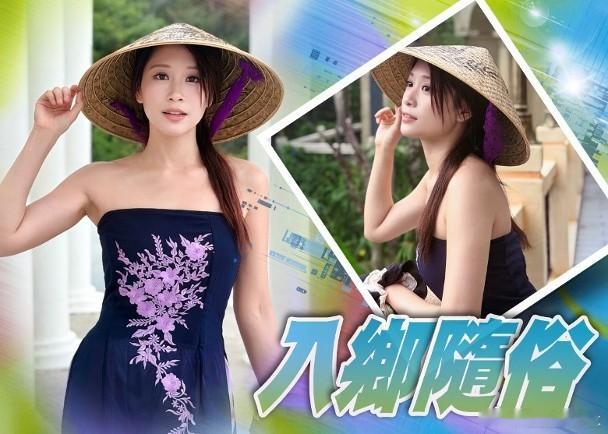 藝人林凱恩（Iris）近日出外旅遊充電，前往越南峴港的熱門景點「巴拿山太陽世界」